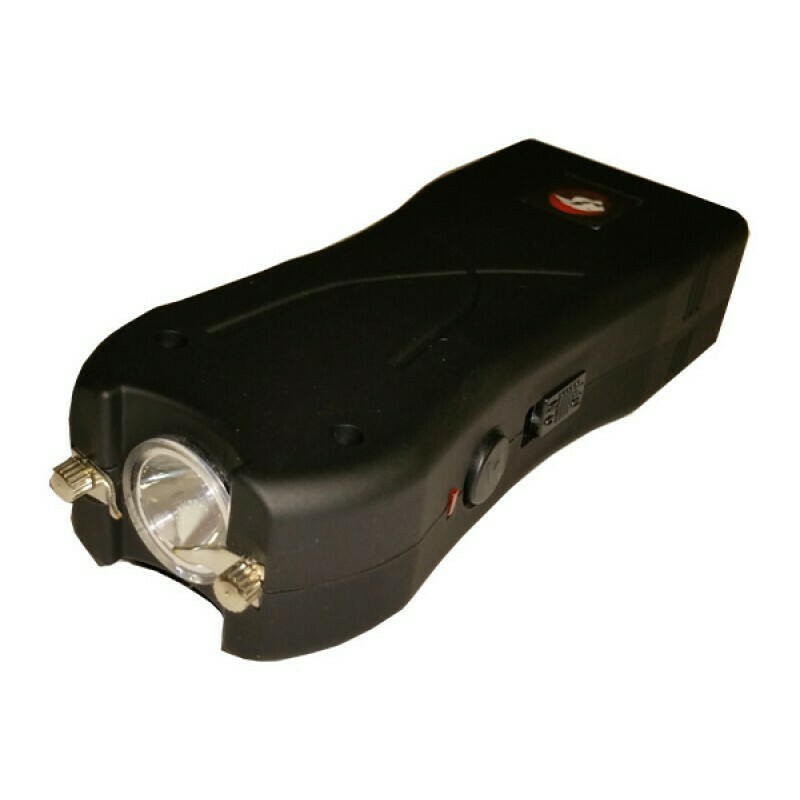 Black 20 million volt Stun Gun with Safety Pin