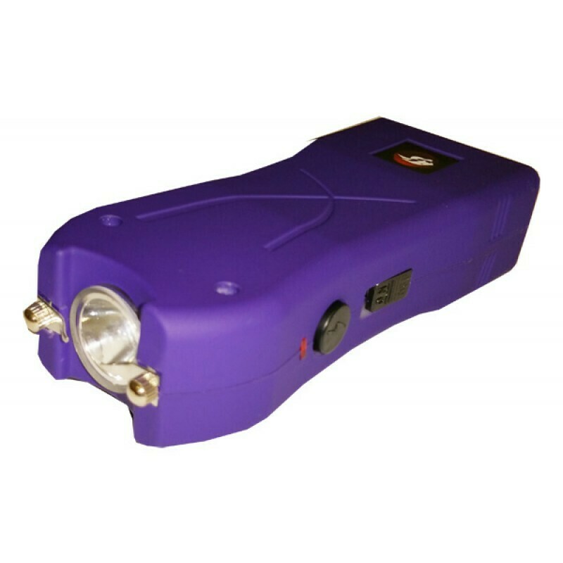 Purple 20 Million Volt Stun Gun with Safety Pin