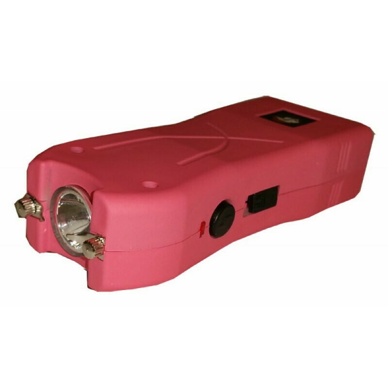 Pink 20 Million Volt Stun Gun with Safety Pin