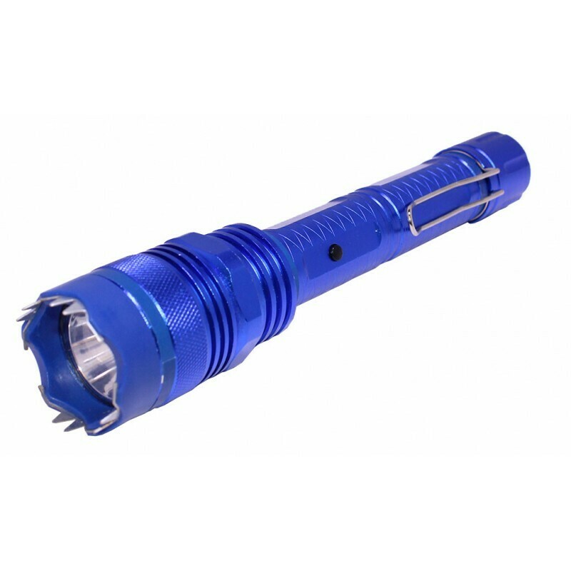 Defender Flashlight Stun Gun Blue