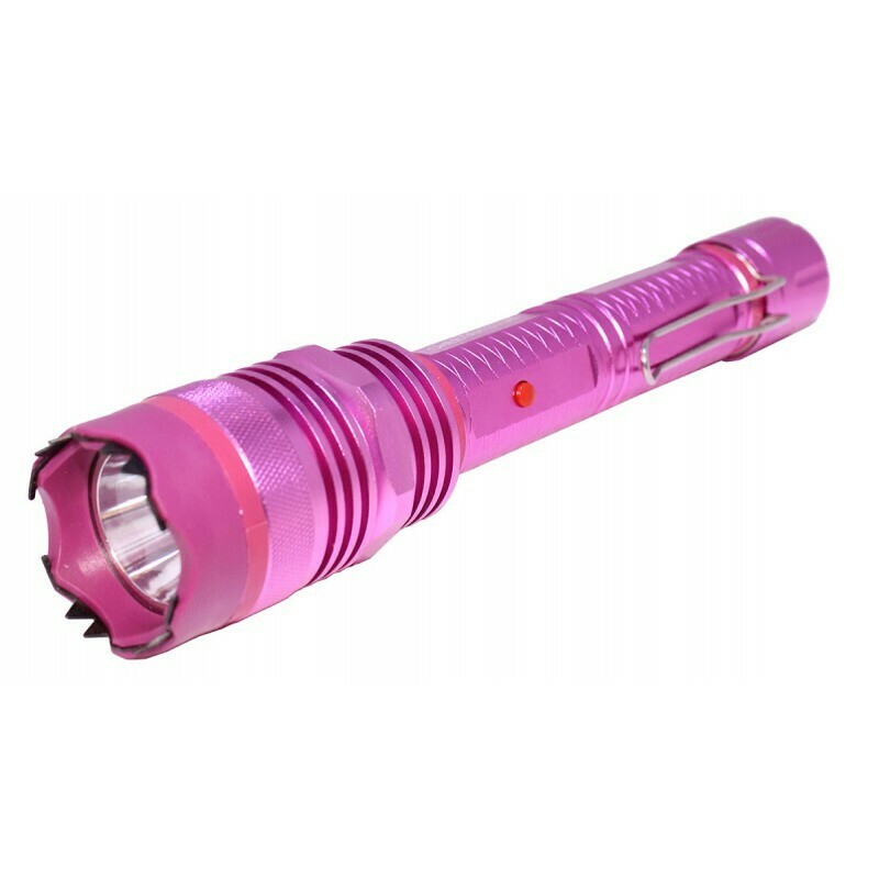 Defender Flashlight Stun Gun Pink