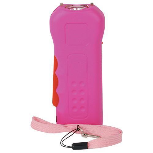 Trigger 18,000,000 Pink Stun Gun Flashlight with Disable Pin