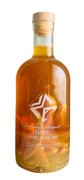 Banane - Caramel au beurre salé 21° 70cl