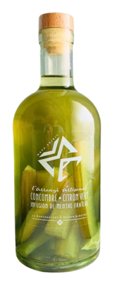Concombre - Citron Vert - infusion de menthe fraîche 32% 70cl