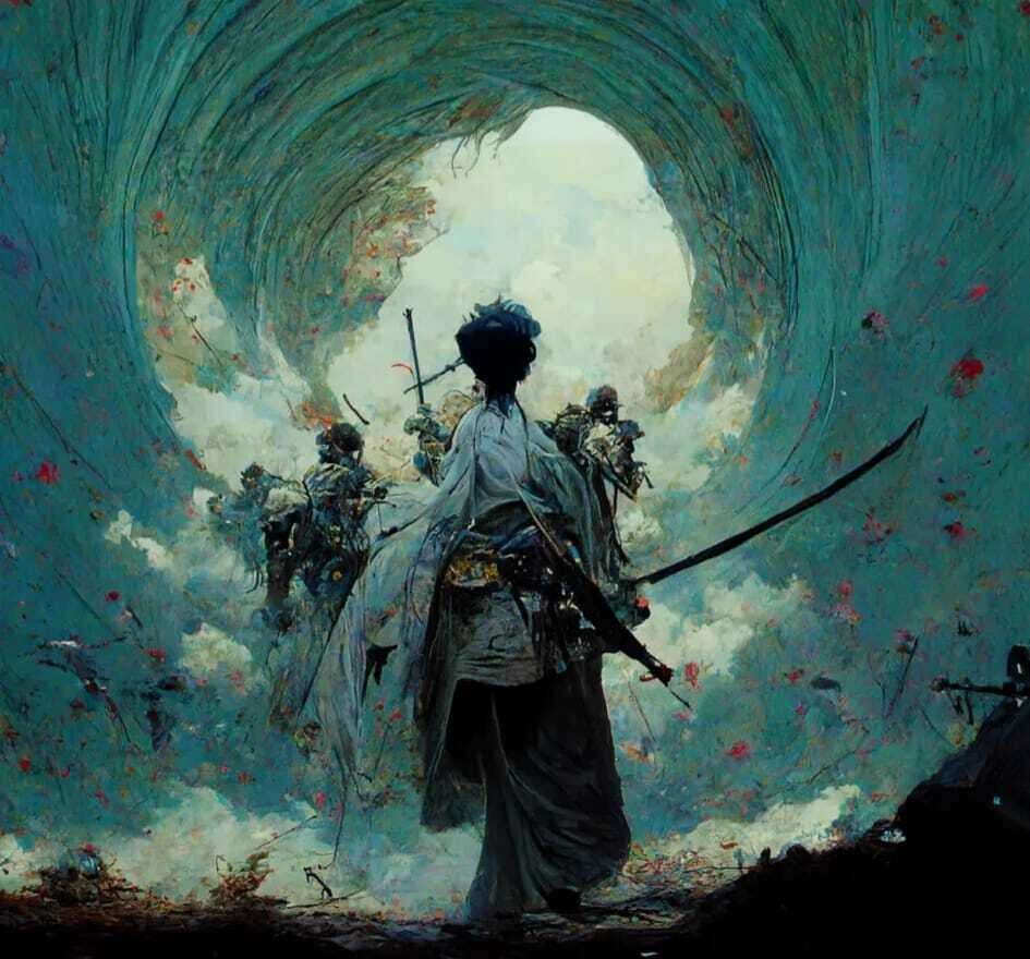 Cognac Petite Champagne 73 Série_Samouraï 54.8% 50CL