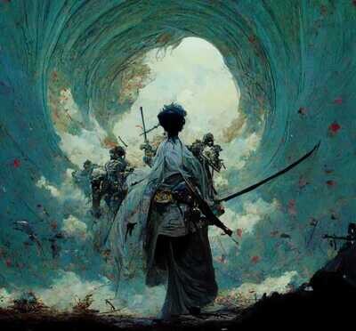 Cognac Petite Champagne 73 Série_Samouraï 54.8% 50CL