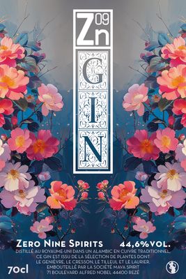 Gin By zn09 44,6% 70cl
