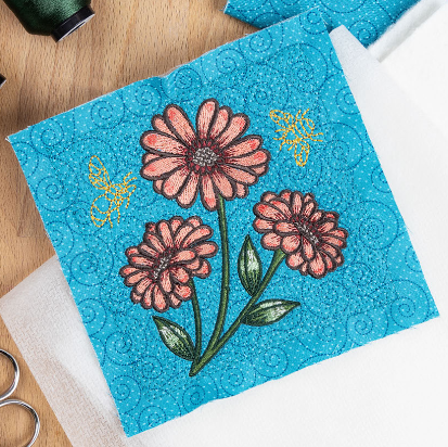 7pm 2nd July Machine Embroidery Lesson 1 Basic Embroidery