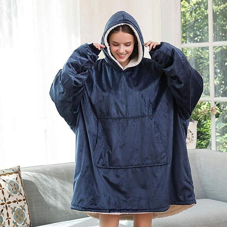 WEARABLE FLEACE BLANKET HODDIE