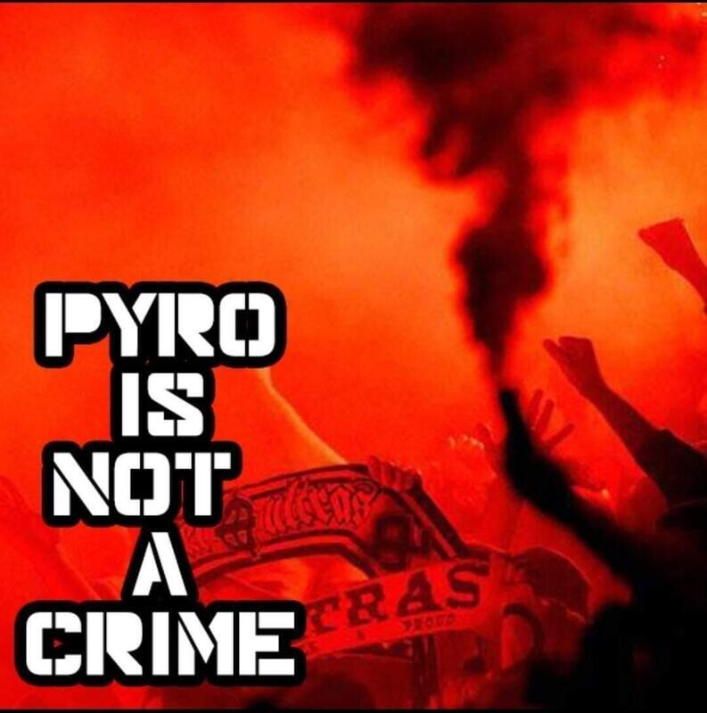 ΑΥΤΟΚΟΛΛΗΤΑ PYRO IS NOT A CRIME (8 PIECES)