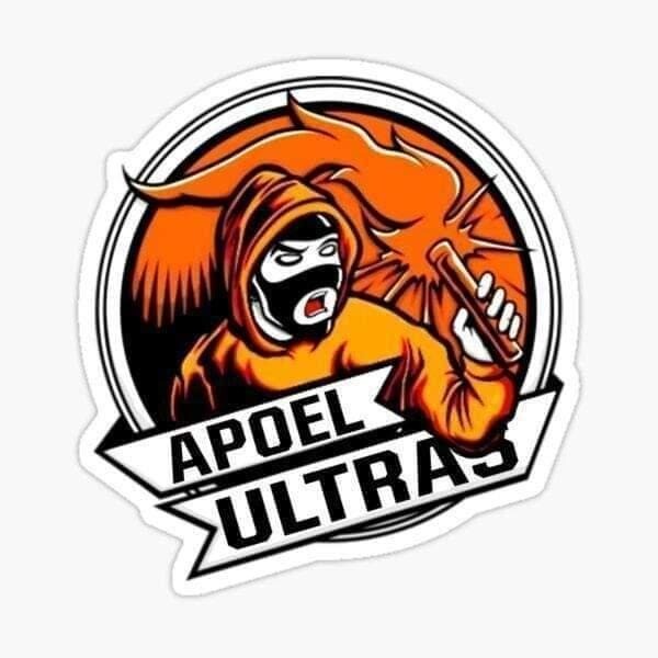 ΑΥΤΟΚΟΛΛΗΤΑ APOEL ULTRAS (8 PIECES)