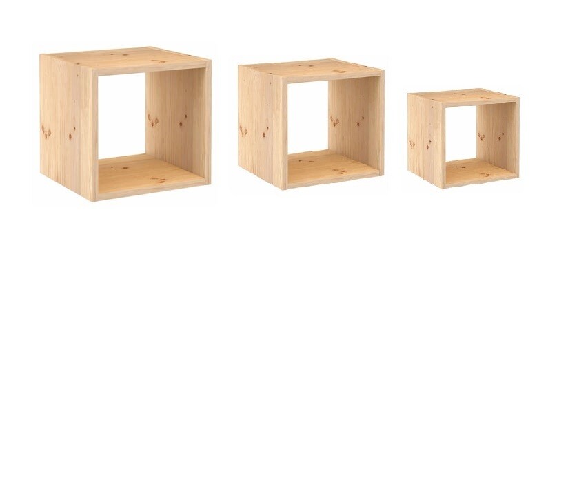 3 Cubi - Mensole porta oggetti