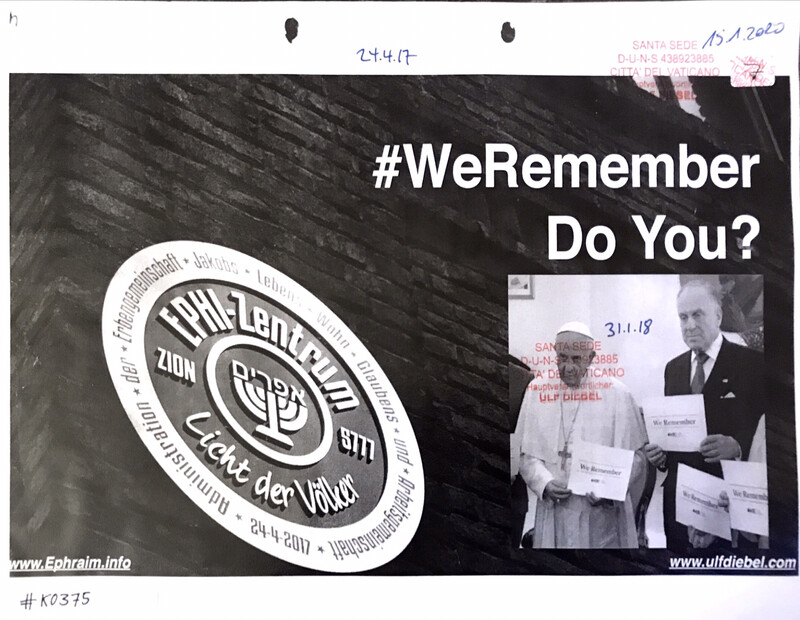 #K0375 l #WeRemember - Do You?  