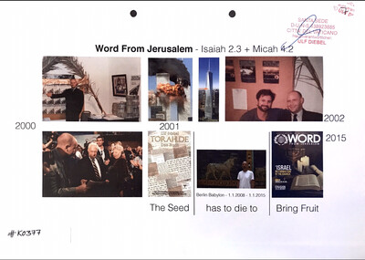 #K0377 l Word From Jerusalem - Isaiah 2.3 + Micah 4.2