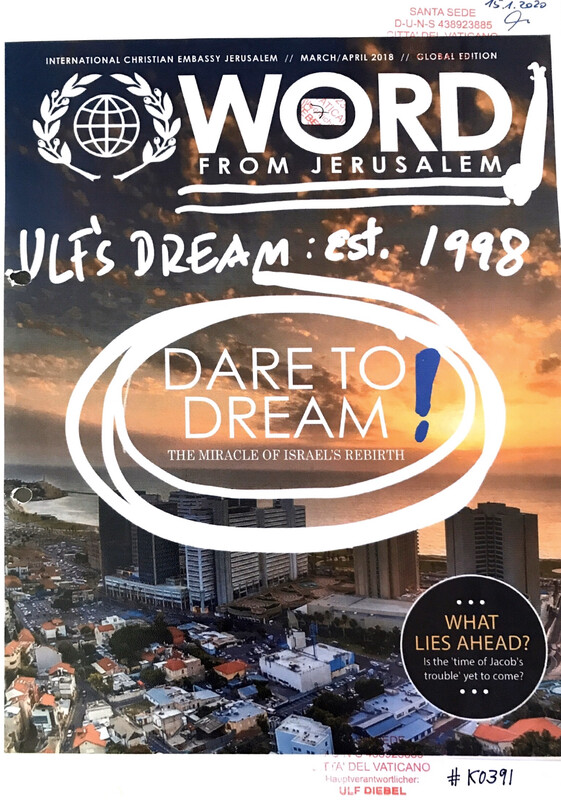 #K0391 l Word from Jerusalem -  Dare to dream - The miracle of Israel’s Rebirth 