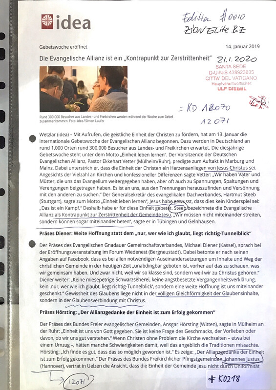 #K0218 l Die Evangelische Allianz ist ein “Kontrapunkt zur Zerstrittenheit” 