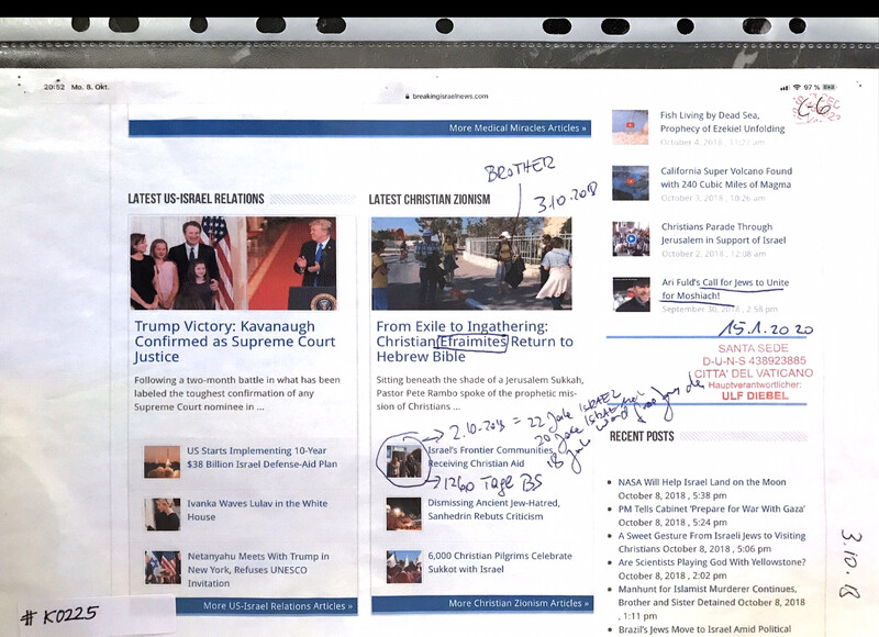#K0225 l 03.10.18 - Tag der deutschen Einheit l Breaking Israel News: Christian Efraimites Return to Hebrew Bible 