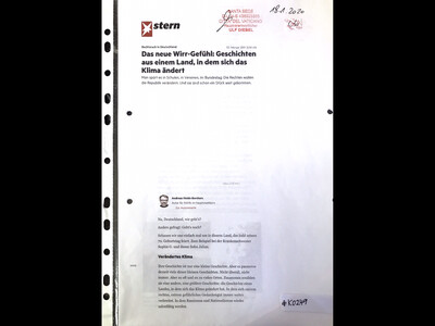 #K0249 l Stern - Das neue Wirr-Gefühl: Geschichten aus einem Land, in dem sich das Klima ändert
