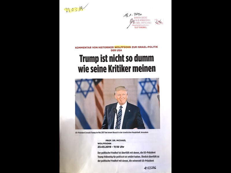 #K0246 l Bild - Trump ist nicht so dumm wie seine Kritiker meinen 