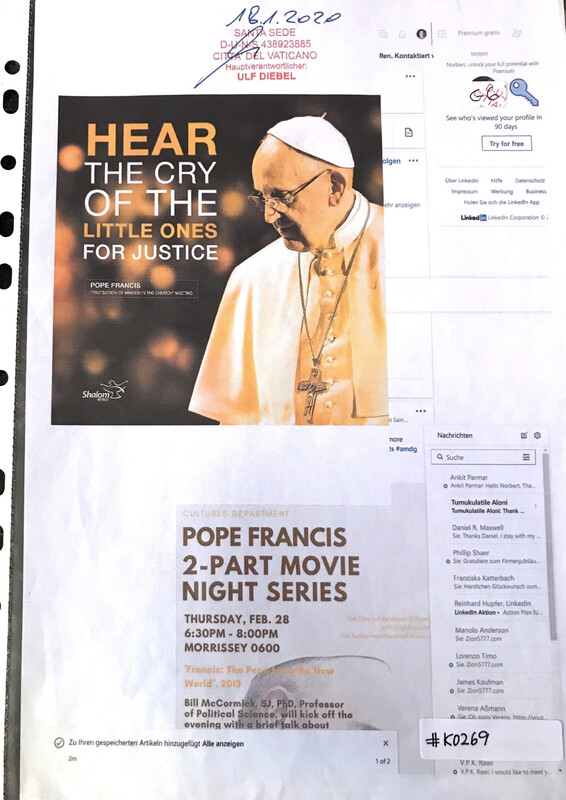 #K0269 l Pope Francis - Hear the cry of the little ones for justice 