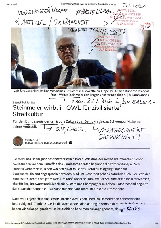 #K0308 l Steinmeier wirbt in OWL für zivilisierte Streitkultur 