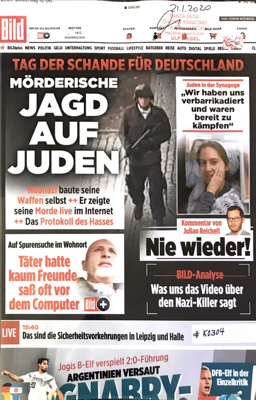 #K0304 l Oktober l Bild - Tag der Schande für Deutschland 