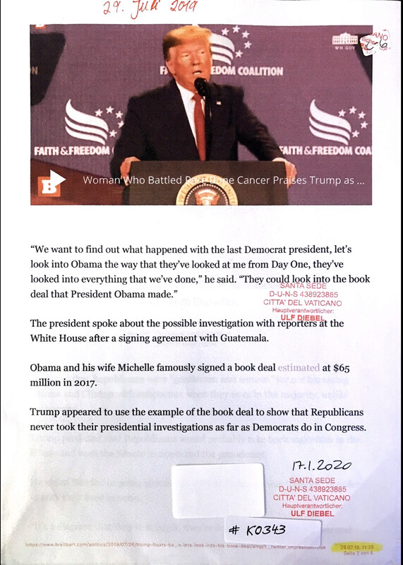 #K0343 l What happened while Obama was president and Trump’s possible investigations