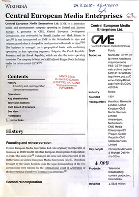 #K0090 l Central European Media Enterprise Ltd.