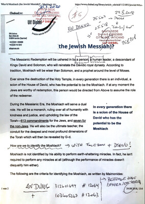 #K0107 l Rabbi Zalman and Chana Wolowik - Chabad of the Five Towns l The Jewish Messiah? Chabad.org