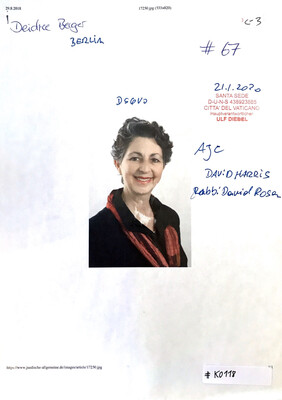 #K0118 l Deidre Berger, David Harris, Rabbi David Rosen l American Jewish Comittee Berlin