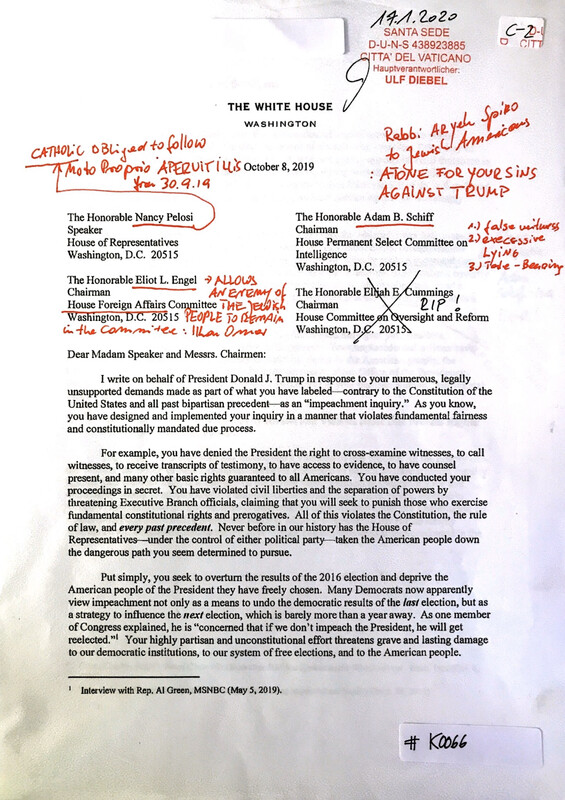 #K0066 l The White House - Interview with Rep. Al Green l The Honorable Nancy Pelosi - The Honorable Eliot L.Engel Chairman