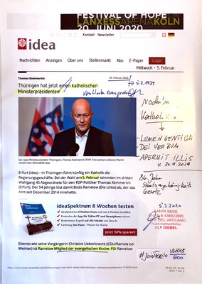 #U005 l idea - “Thüringen hat jetzt einen katholischen Ministerpräsidenten”