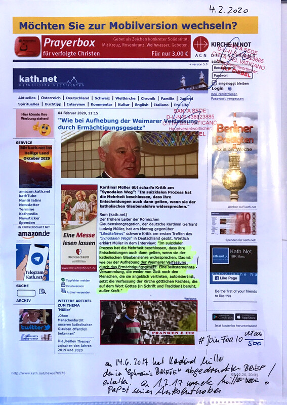 #U006 l kath.net - “Wie bei Aufhebung der Weimarer Verfassung durch Ermächtigungsgesetz”