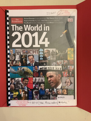#K0424 l Economist 2014 - 2018 - Endgericht Der Apokalypse - Letter To Benjamin Netanjahu Inklusive