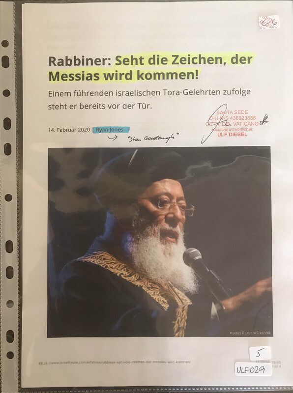 #U029 l Rabbiner: Seht die Zeichen, der Messias wird kommen! 
