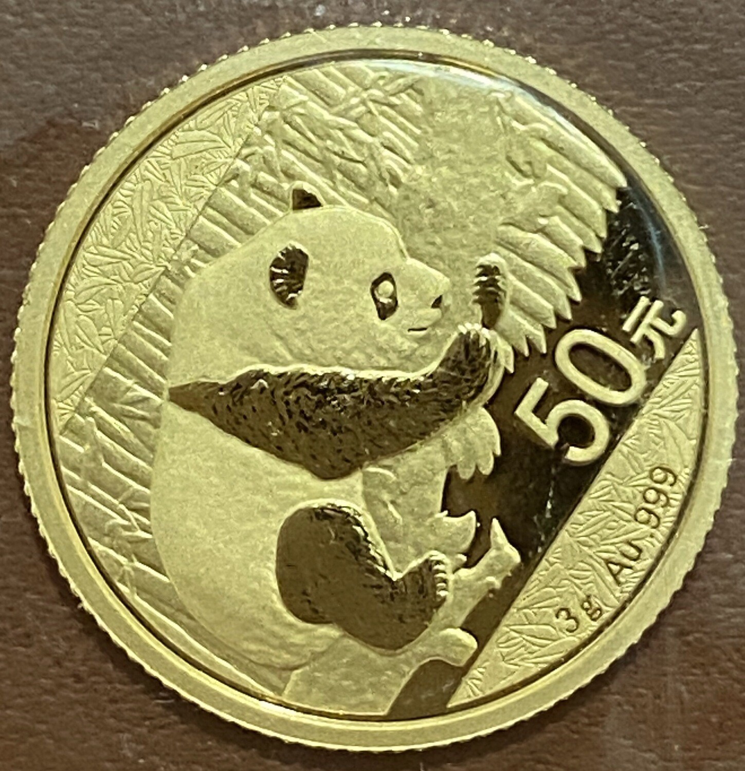 3G Gold China Panda 2016