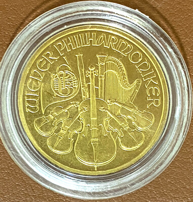 1/4 Unze Gold Philharmoniker 2015