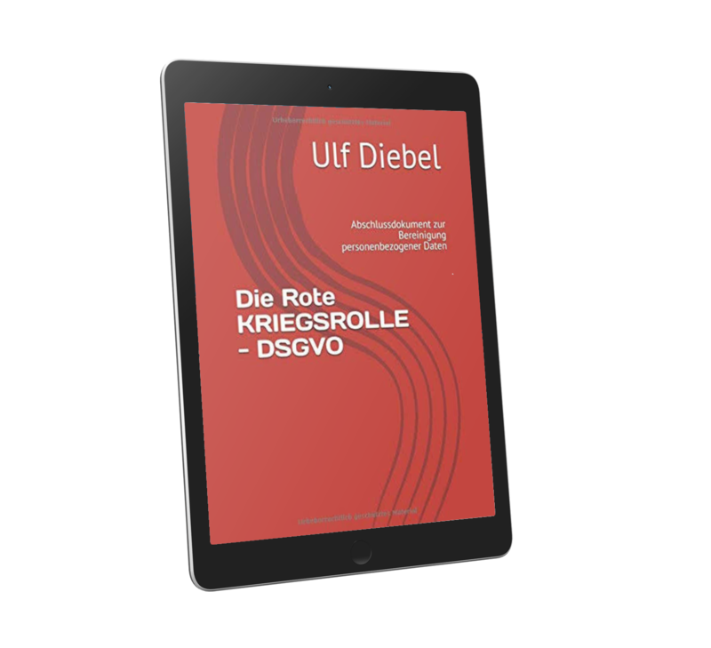 Die rote Kriegsrolle - DSGVO