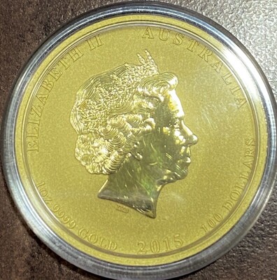 1 Unze Gold Lunar II Year of the Goat 2015