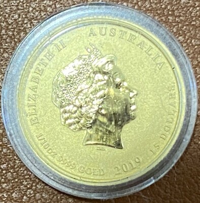 1/10 Unze Gold Australia Lunar ll 2019 Pig