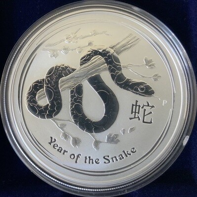 1 Unze Silber Australia Lunar ll 2013 Snake / Schlange