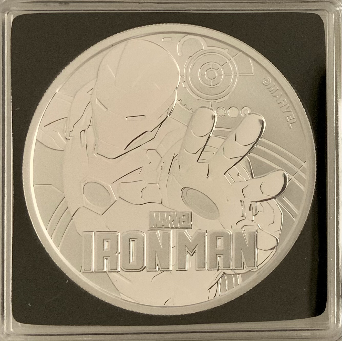 1 Oz Silver - Marvel Iron Man 2018 - Tuvalu