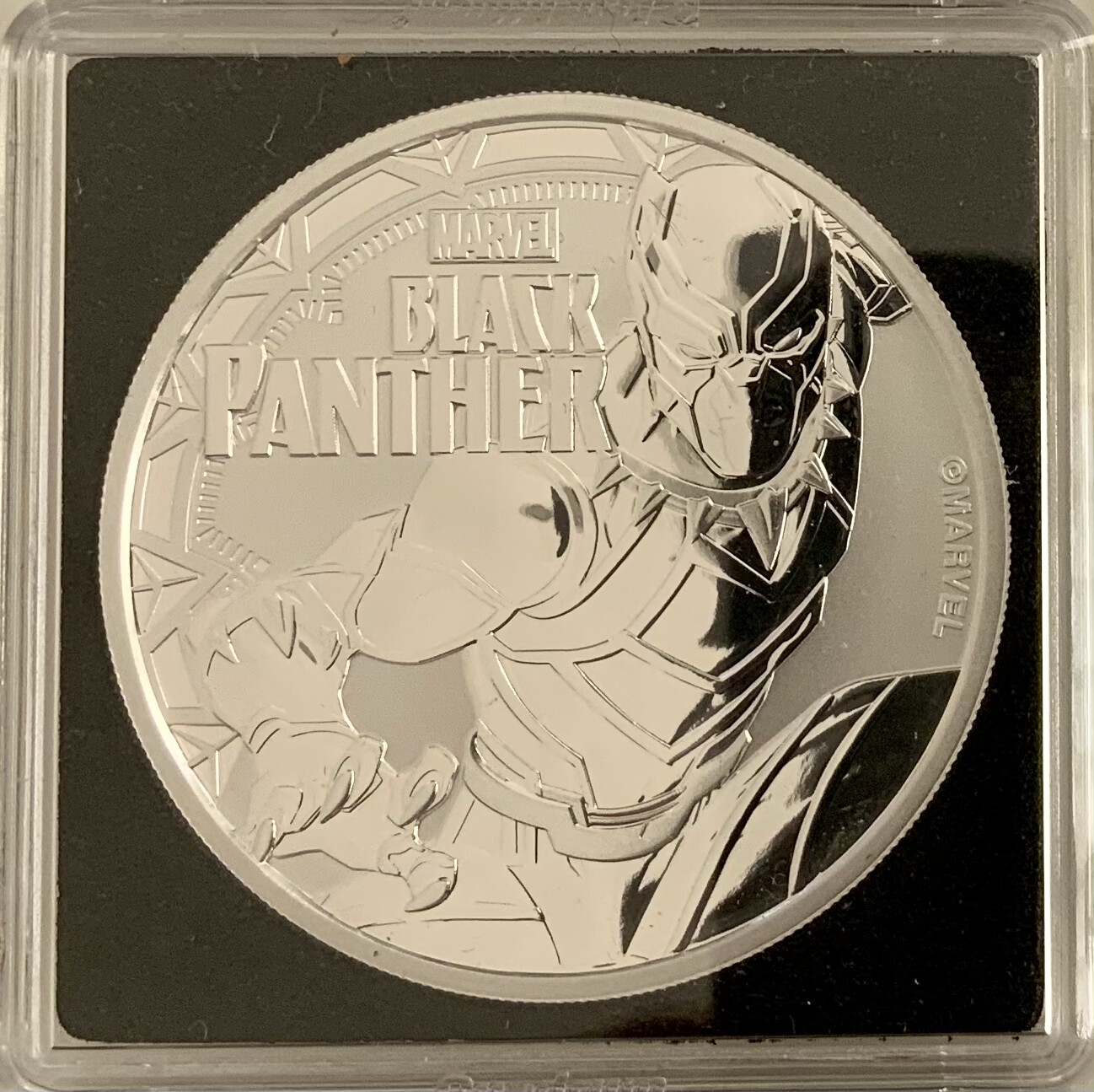 1 Oz Silver - Marvel Black Panther 2018 - Tuvalu