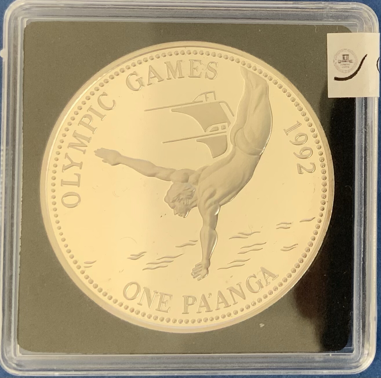 Kingdom of Tonga 1 Pa&#39;anga Olympic Games 1992