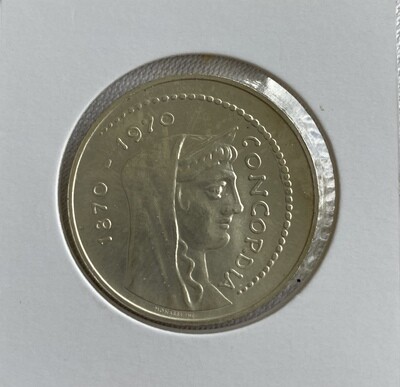 1000 Lire Capital Rome 1970