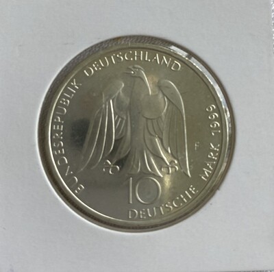 10 DM Weimar Kulturstadt / 250 Jahre Goethe