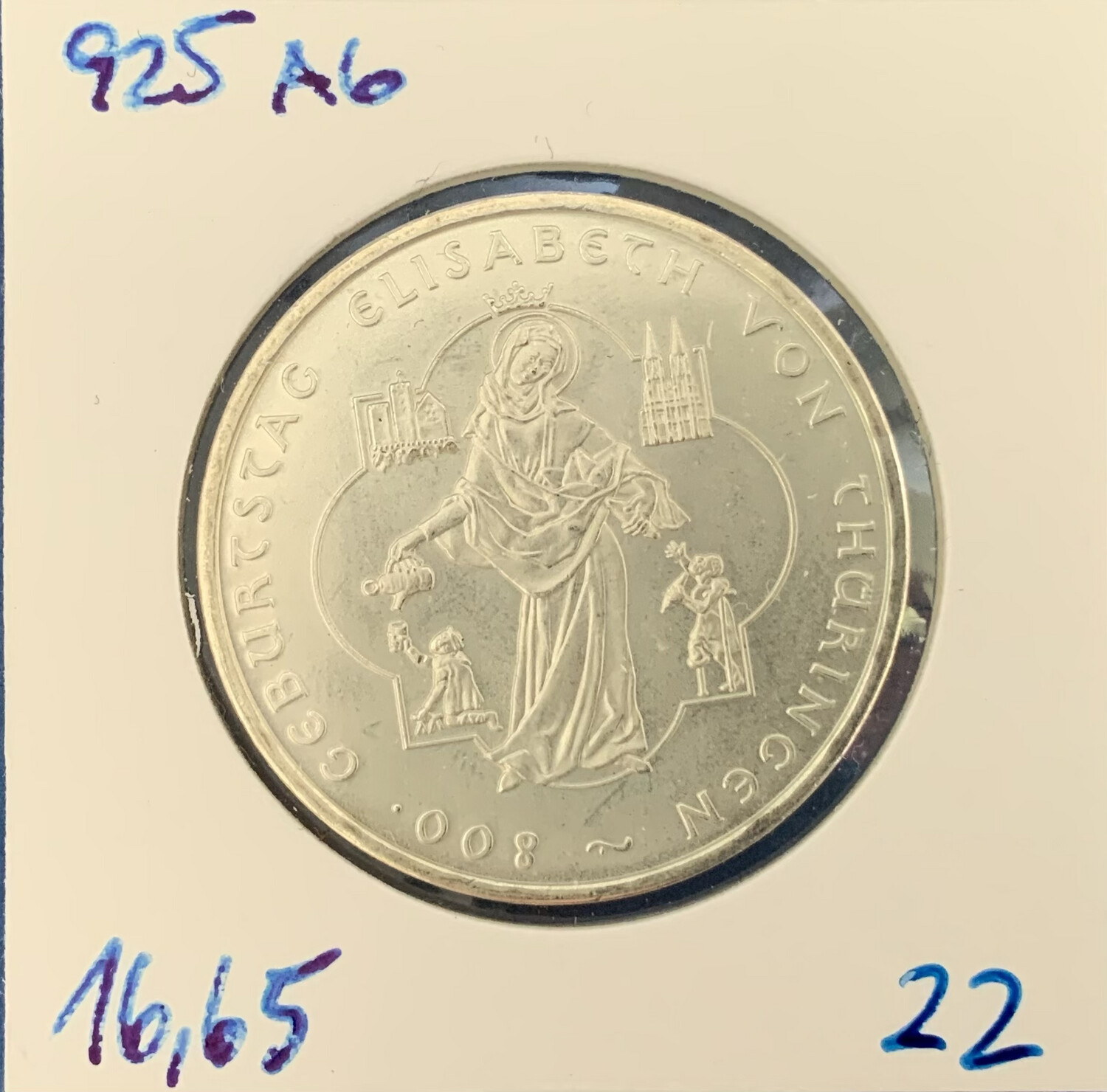 10€ - Elisabeth von Thüringen