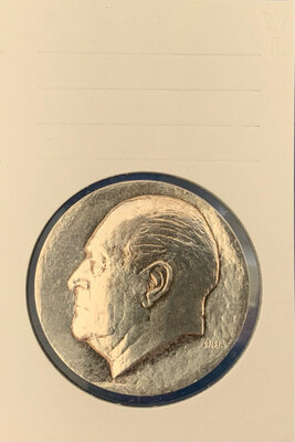75th Birthday of King Olav V - 50 Kr - Norge