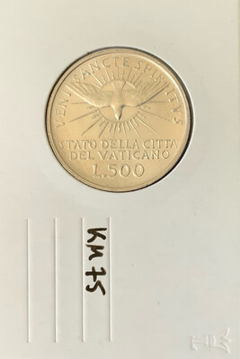 500 Lira Vatican 1963