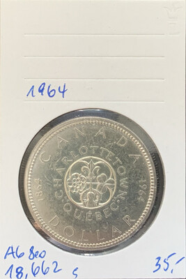 Canada $1 1964